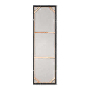 Atlas Gambit Narrow Wall Art Panel - Modern Metallic Texture, Hand-Painted Acrylic for Stunning Interiors WA11056-01
