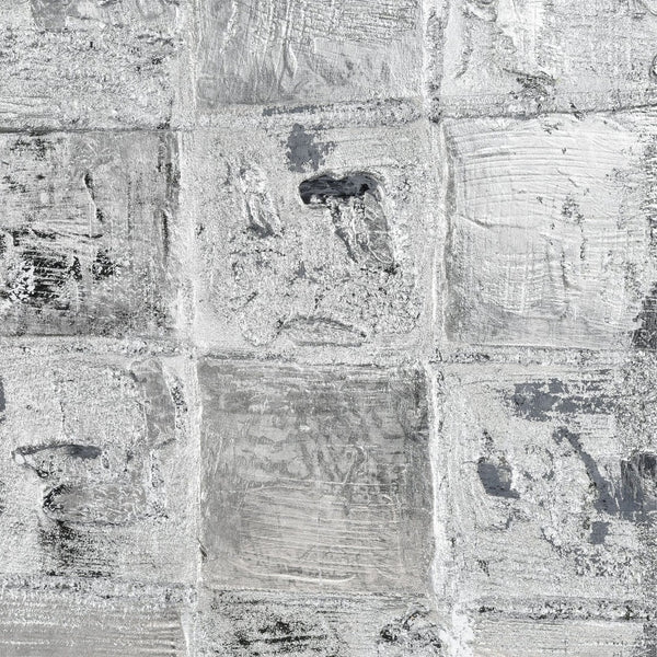 Atlas Gambit Narrow Wall Art Panel - Modern Metallic Texture, Hand-Painted Acrylic for Stunning Interiors WA11056-01