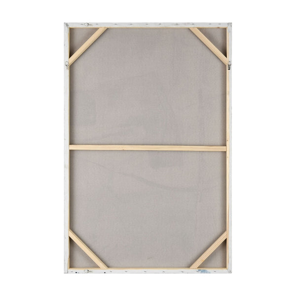 Atlas Industrial Abstract Wall Art - Hand-Finished Canvas with Gold Leaf for Modern Interior Elegance WA11066-01