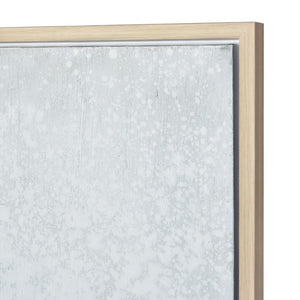 Atlas Jenks Bay Framed Wall Art - Elegant Abstract Coastal Landscape with Gold Frame for Modern Homes WA11068-01