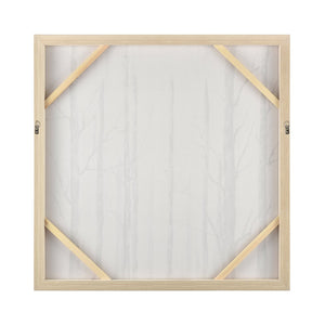 Atlas Jordan Forest Framed Wall Art - Serene Monochrome Landscape for Modern Decor in Living Spaces WA11071-01