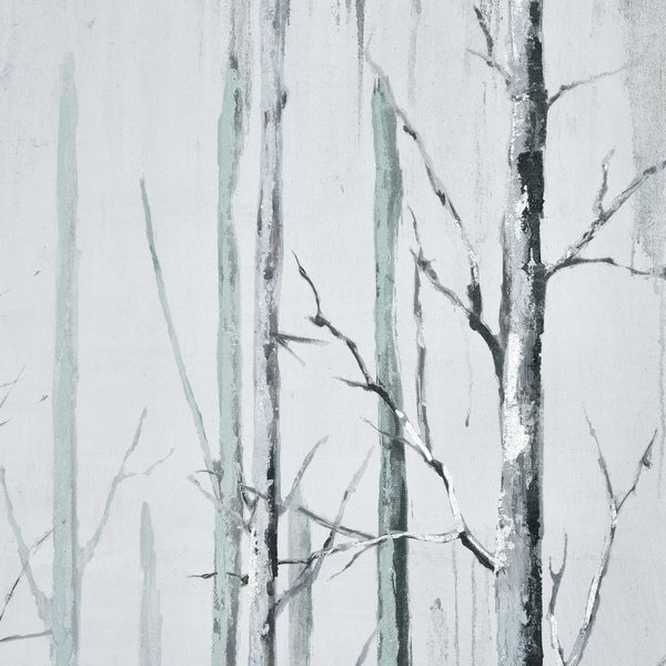 Atlas Jordan Forest Framed Wall Art - Serene Monochrome Landscape for Modern Decor in Living Spaces WA11071-01