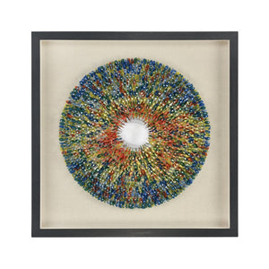 Atlas Lolly Dimensional Wall Art - Bold Multicolor Resin Soldiers & Mirror Design for Modern Interiors WA11085-01