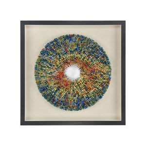 Atlas Lolly Dimensional Wall Art - Bold Multicolor Resin Soldiers & Mirror Design for Modern Interiors WA11085-01