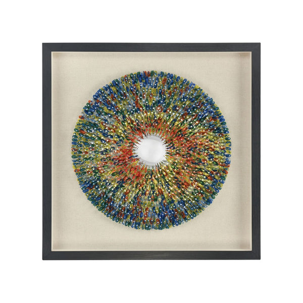 Atlas Lolly Dimensional Wall Art - Bold Multicolor Resin Soldiers & Mirror Design for Modern Interiors WA11085-01