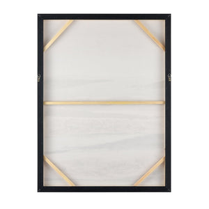 Atlas Moore Pond Framed Wall Art - Serene Abstract Landscape in Gold Frame for Modern Rustic Decor WA11097-01