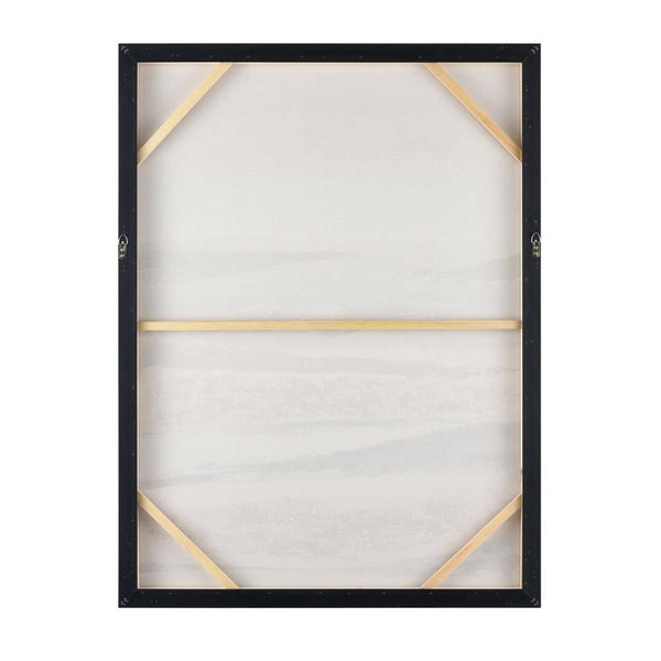 Atlas Moore Pond Framed Wall Art - Serene Abstract Landscape in Gold Frame for Modern Rustic Decor WA11097-01