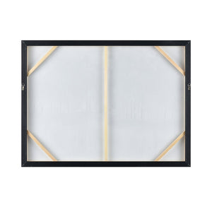 Atlas Muller Framed Wall Art – Evocative Abstract Forest Decor with Monochrome Tones for Elegant Interiors WA11098-01
