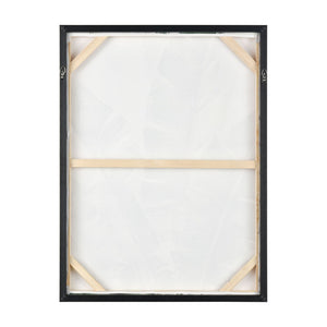 Atlas Musa I Botanical Wall Art - Elegant Tropical Canvas with Gold Accents & Champagne Frame for Modern Homes WA11099-01