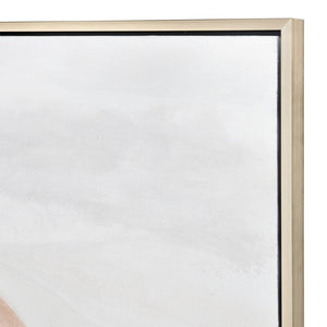 Atlas Optimist Abstract Desert-Inspired Wall Art – Modern Framed Piece for Serene Home Decor Spaces WA11107-01
