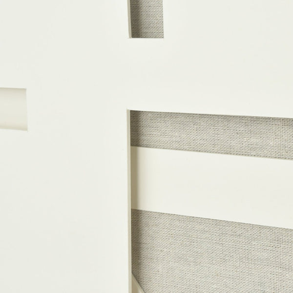 Atlas Paper Dimensional Wall Art in Light Oak Frame - Subtle Textured Décor for Modern Interiors WA11110-02