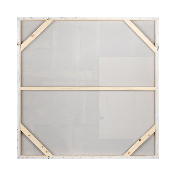 Atlas Pavement Hand-Painted Wall Art - Textured Neutral Tones for Modern & Transitional Interiors 40"x40" WA11115-01