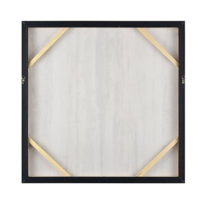 Atlas Pearson II Framed Wall Art - Modern Abstract Elegance with Textured Brushstrokes in Off White WA11116-02