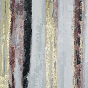 Atlas Pearson II Framed Wall Art - Modern Abstract Elegance with Textured Brushstrokes in Off White WA11116-02