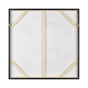 Atlas Petal Study Framed Wall Art - Elegant Watercolor Canvas in Soft Blush & Gray for Tranquil Spaces WA11120-01