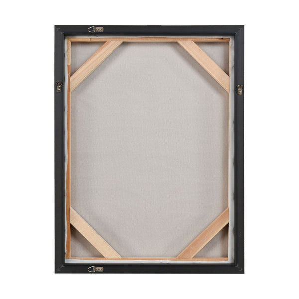 Atlas Prowess Hand-Painted Zebra Wall Art - Luxurious Gold Accents in Champagne Frame for Modern Decor WA11123-01