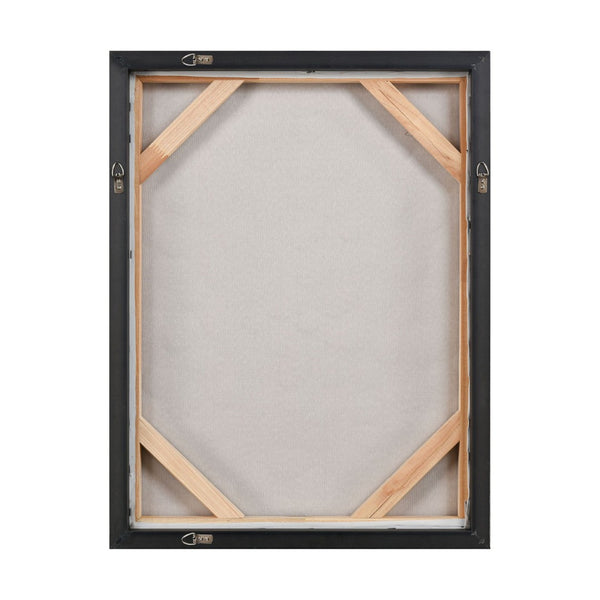 Atlas Prowess Luxe Framed Wall Art - Hand-Painted Acrylic Animal Print in Gold for Elegant Interiors WA11123-02