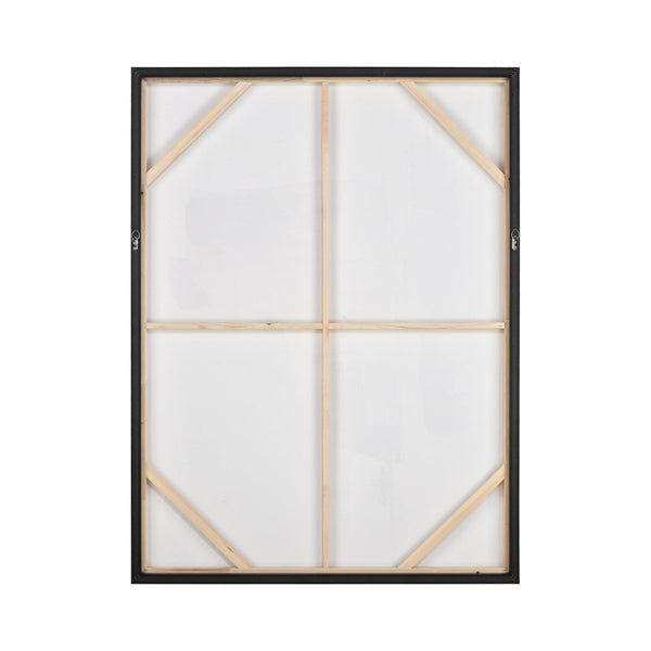Atlas Rally Elegant Abstract Framed Wall Art - Soft Feminine Geometry in Pastel Colors for Modern Spaces WA11124-01