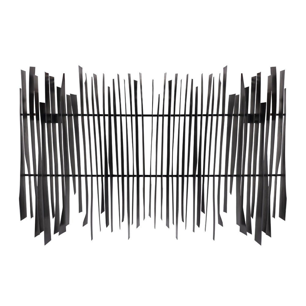 Atlas Ridge Dimensional Wall Art - Striking Midcentury Metal Panel for Modern Home Décor and Style WA11131-01