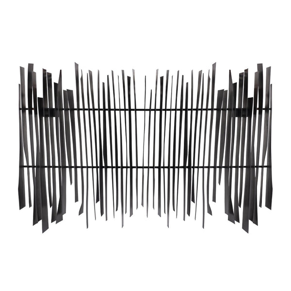 Atlas Ridge Dimensional Wall Art - Striking Midcentury Metal Panel for Modern Home Décor and Style WA11131-01