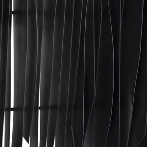 Atlas Ridge Dimensional Wall Art - Striking Midcentury Metal Panel for Modern Home Décor and Style WA11131-01