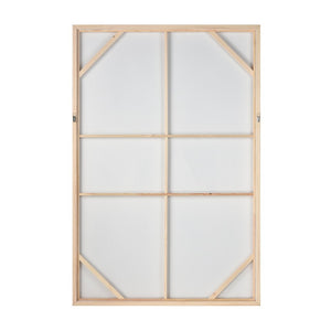Atlas Rush I Large-Scale Abstract Wall Art in Soft Blues & Off-White – Contemporary Framed Decor for Any Space WA11135-01