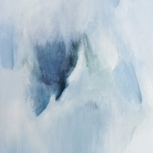Atlas Rush I Large-Scale Abstract Wall Art in Soft Blues & Off-White – Contemporary Framed Decor for Any Space WA11135-01
