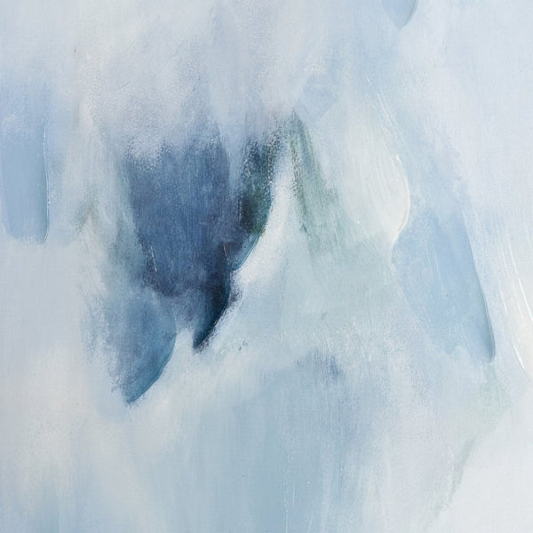 Atlas Rush I Large-Scale Abstract Wall Art in Soft Blues & Off-White – Contemporary Framed Decor for Any Space WA11135-01