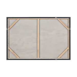 Atlas Seawater Abstract Framed Wall Art - Dynamic Ocean-Inspired Decor for Modern and Coastal Interiors WA11139-01