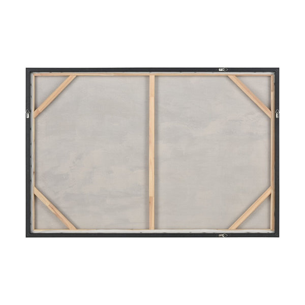 Atlas Seawater Abstract Framed Wall Art - Dynamic Ocean-Inspired Decor for Modern and Coastal Interiors WA11139-01