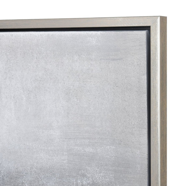 Atlas Simon Lane Contemporary Abstract Framed Wall Art in Muted Grays - Ready to Hang for Any Room WA11146-01