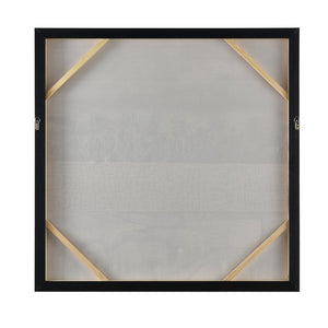 Atlas Simon Lane Contemporary Abstract Framed Wall Art in Muted Grays - Ready to Hang for Any Room WA11146-01