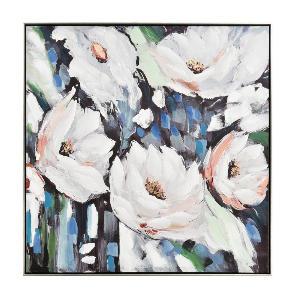 Atlas Spring Still Life Framed Wall Art - Elegant Botanical Decor with Hand-Painted Design for Your Home WA11151-01