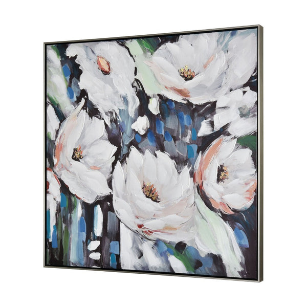Atlas Spring Still Life Framed Wall Art - Elegant Botanical Decor with Hand-Painted Design for Your Home WA11151-01
