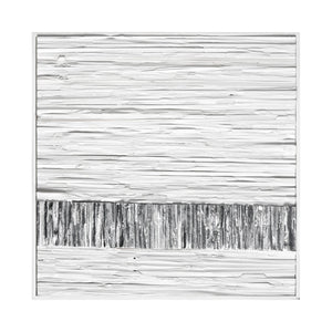 Atlas Stripe Wood I Modern Geometric Dimensional Wall Art with Metallic Accent for Contemporary Spaces WA11154-01