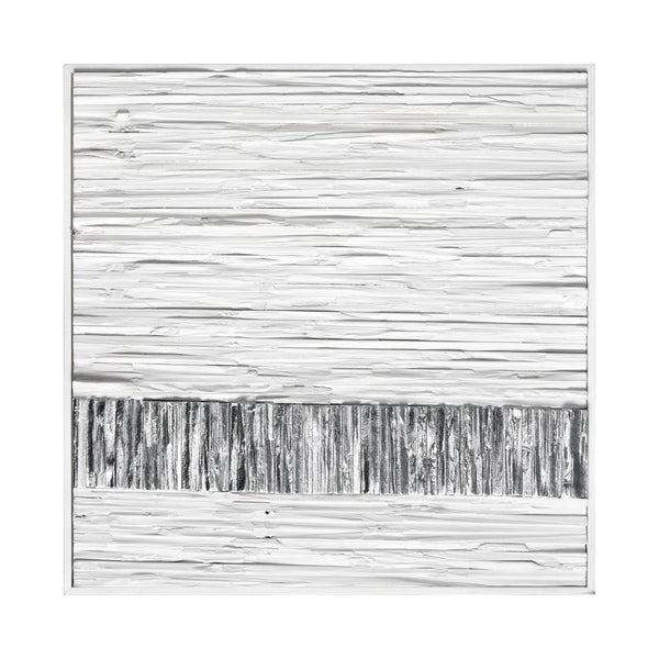 Atlas Stripe Wood I Modern Geometric Dimensional Wall Art with Metallic Accent for Contemporary Spaces WA11154-01