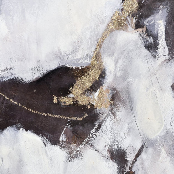 Atlas Tempest I Large-Scale Abstract Wall Art with Gold Accents – Modern Framed Decor for Elegant Spaces WA11158-01