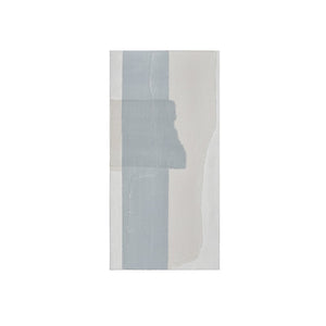 Atlas Tierra I Hand-Painted Abstract Wall Art - Tranquil Blue Canvas for Modern Coastal Decor WA11159-01