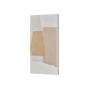 Atlas Tierra III Hand-Painted Abstract Wall Art – Serene Taupe Canvas for Modern Elegance & Style WA11159-03
