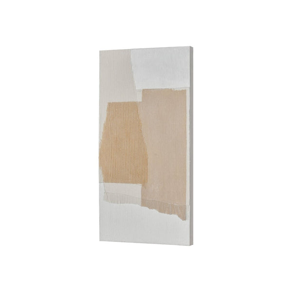 Atlas Tierra III Hand-Painted Abstract Wall Art – Serene Taupe Canvas for Modern Elegance & Style WA11159-03