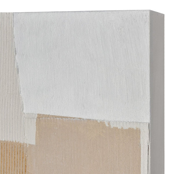 Atlas Tierra III Hand-Painted Abstract Wall Art – Serene Taupe Canvas for Modern Elegance & Style WA11159-03