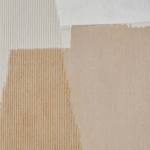 Atlas Tierra III Hand-Painted Abstract Wall Art – Serene Taupe Canvas for Modern Elegance & Style WA11159-03
