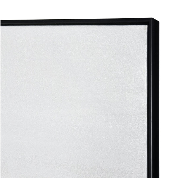 Atlas Tumult Hand-Finished Abstract Waterscape Wall Art – Modern Coastal Decor with Gold Accents WA11161-01