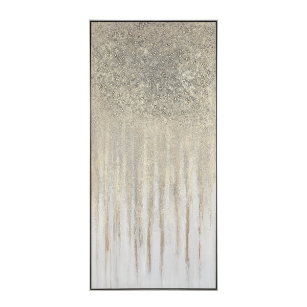 Atlas Vesper Abstract Wall Art in Earthy Tones - Elegant Framed Canvas for Modern Home Décor & Style WA11171-01