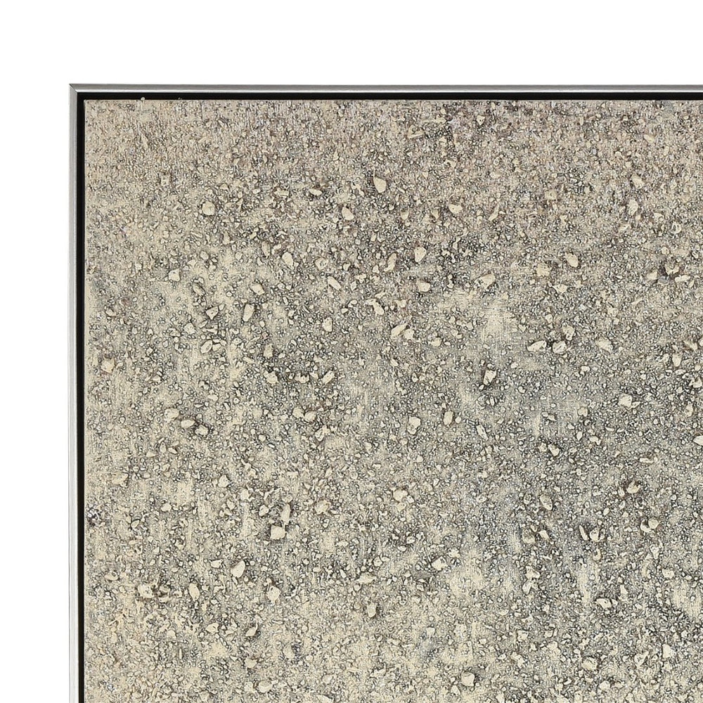 Atlas Vesper Abstract Wall Art in Earthy Tones - Elegant Framed Canvas for Modern Home Décor & Style WA11171-01