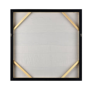 Atlas Walters Bay Framed Wall Art - Abstract Coastal Design in Muted Greys for Modern Home Decor Elegance WA11175-01