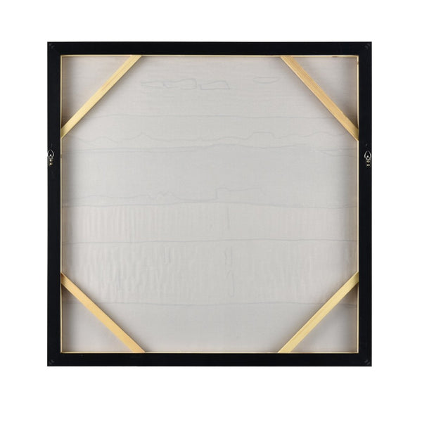 Atlas Walters Bay Framed Wall Art - Abstract Coastal Design in Muted Greys for Modern Home Decor Elegance WA11175-01