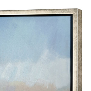 Atlas Weldon Framed Wall Art - Serene Rural Landscape with Gold Frame, Ready to Hang for Effortless Style WA11180-01