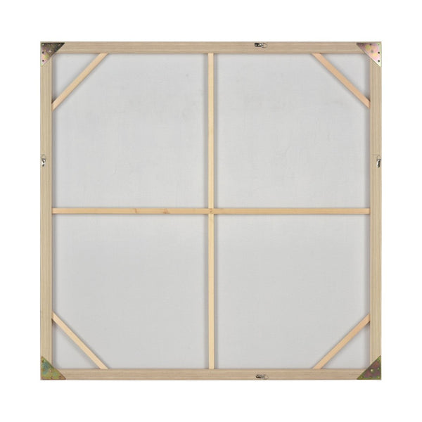 Atlas White Large-Scale Abstract Wall Art in Soft Ivory & Tan – Framed Elegance for Modern Interiors WA11181-01