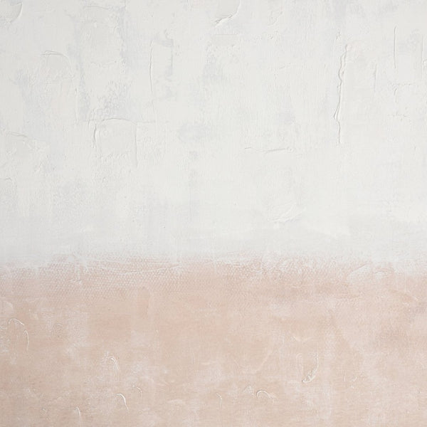 Atlas White Large-Scale Abstract Wall Art in Soft Ivory & Tan – Framed Elegance for Modern Interiors WA11181-01